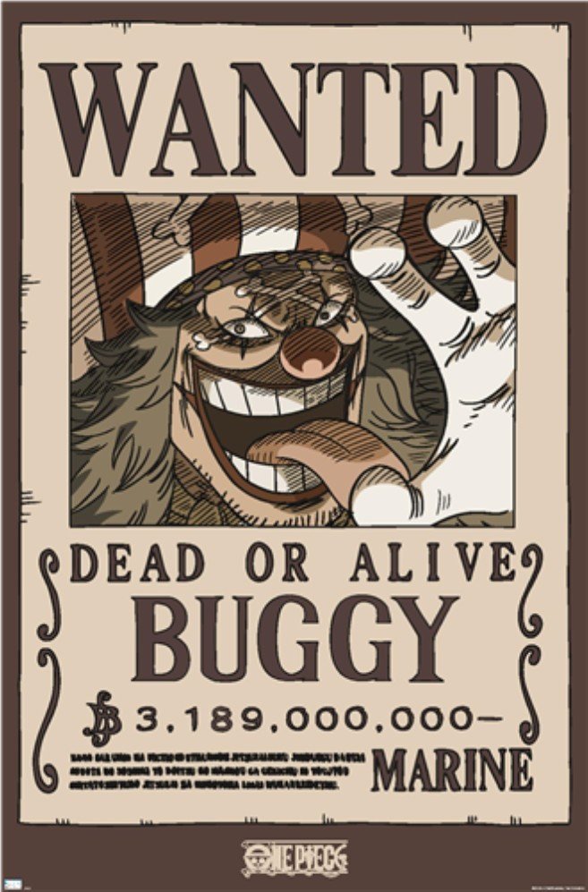 cartas de buggy one piece