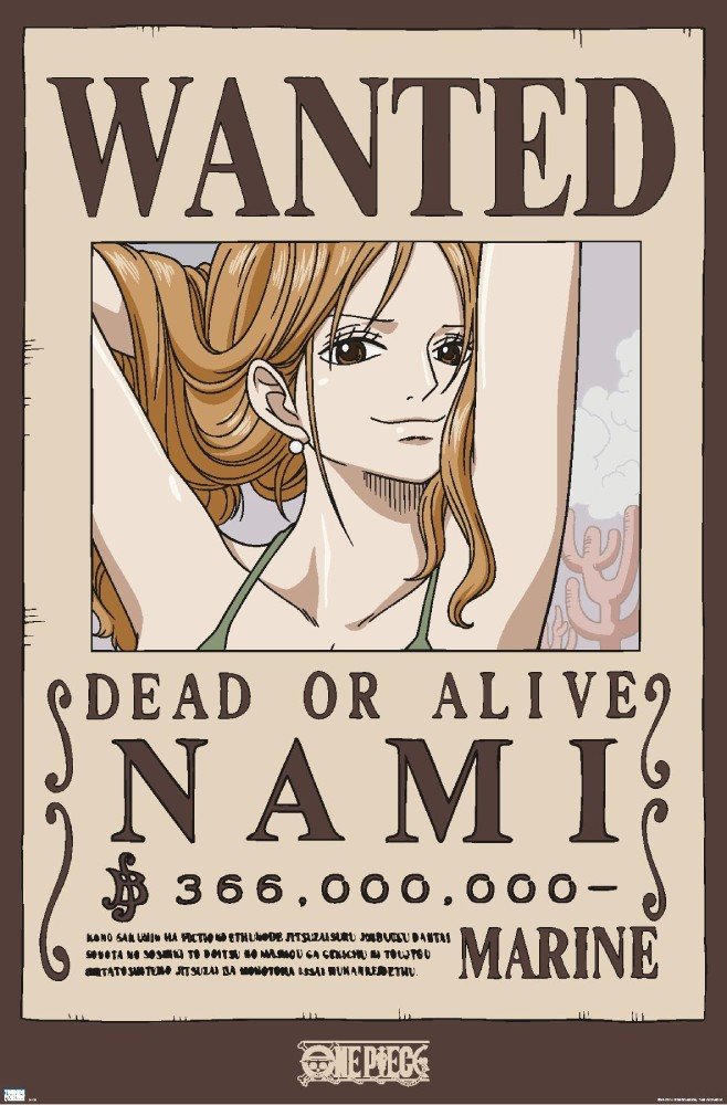 cartas de nami one piece
