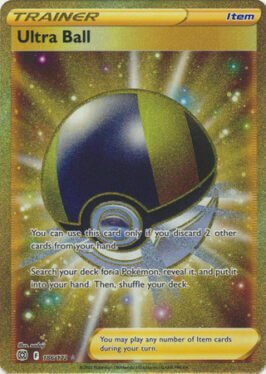 ultra ball dorada