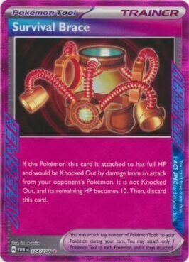 survival brace pokemon tcg