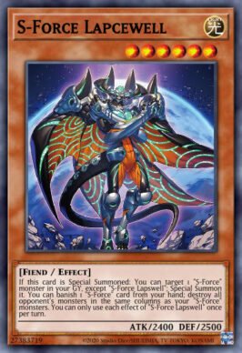 s-fotve lapcewell cartas yugioh