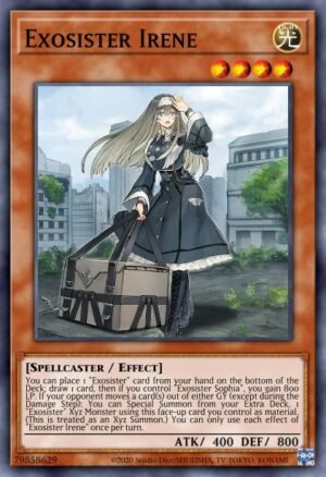 exosister irene cartas yugioh