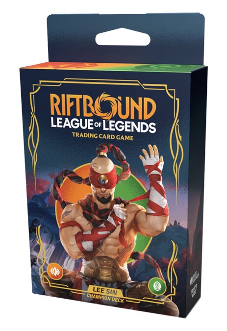 lee sin theme deck riftbound preventa