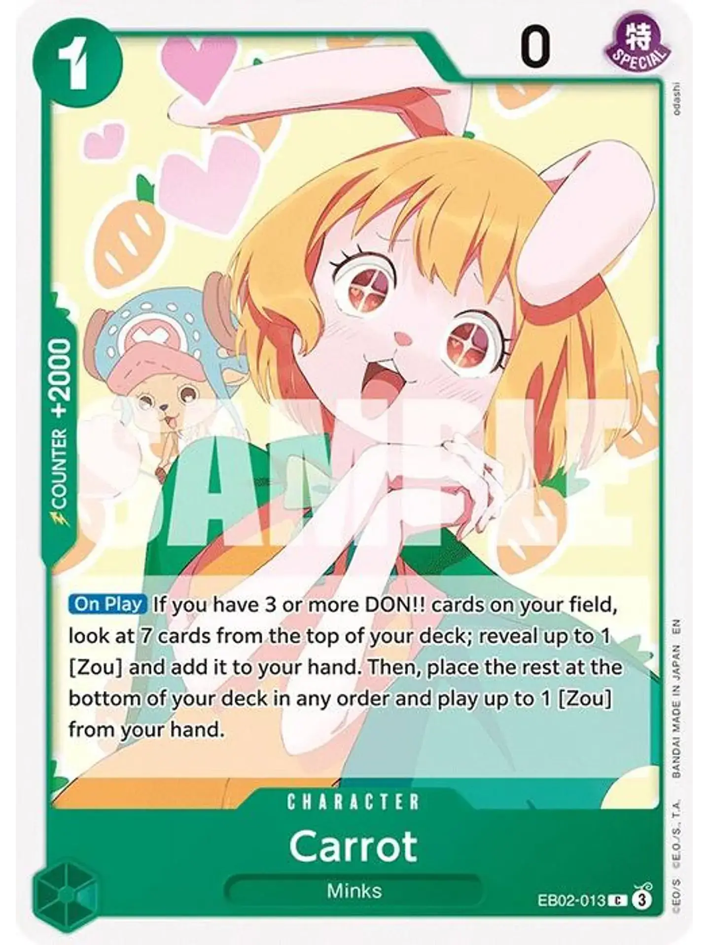 carrot eb02 one piece