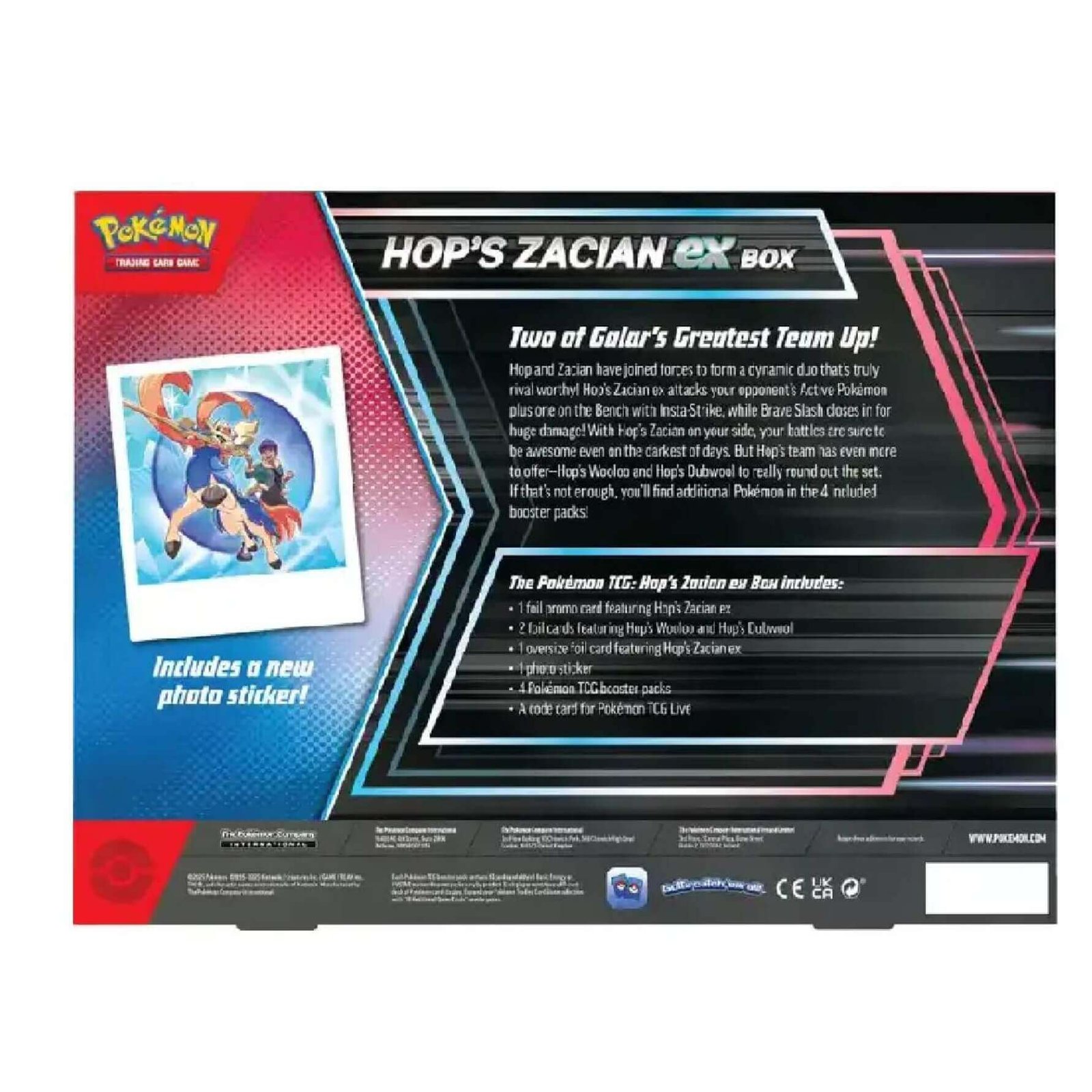 hop's zacian ex box