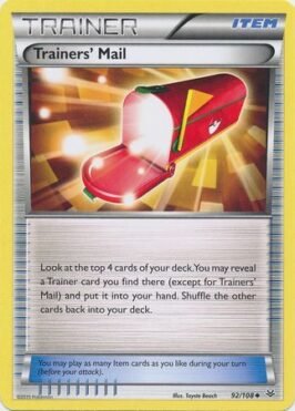 trainer's mail venta de cartas pokemon tcg