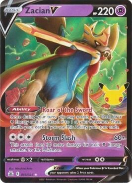 Zacian V (ESPAÑOL)