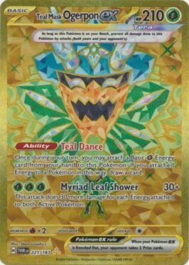 Teal Mask Ogerpon ex (Gold)