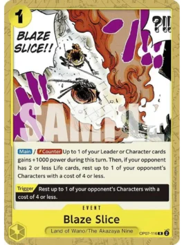 Blaze Slice (No Foil)