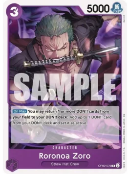 Roronoa Zoro (No Foil)