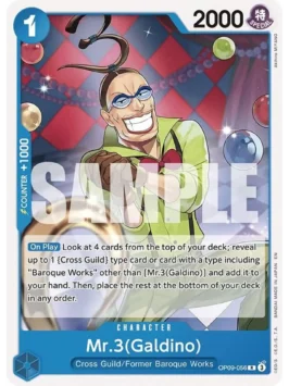 Mr . 3 (Galdino) (No Foil)
