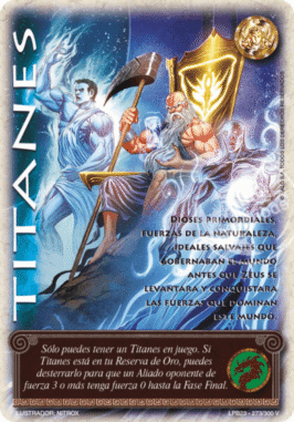 Titanes (Arte Alternativo) (Foil)