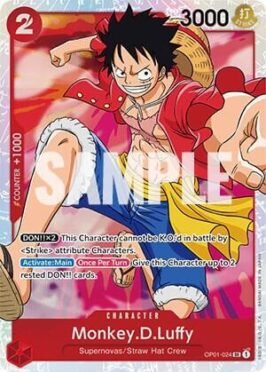Monkey . D . Luffy