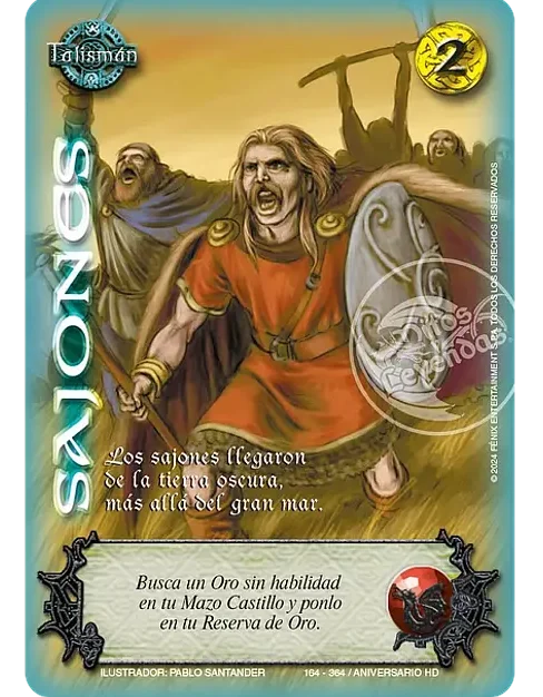 sajones venta de cartas mitos y leyendas