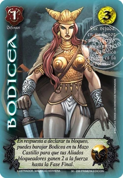 bodicea venta de cartas mitos y leyendas