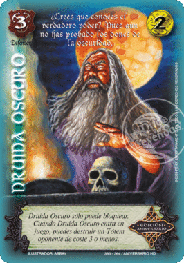 Druida de Oscuro - Aniversario Hijos de Daana