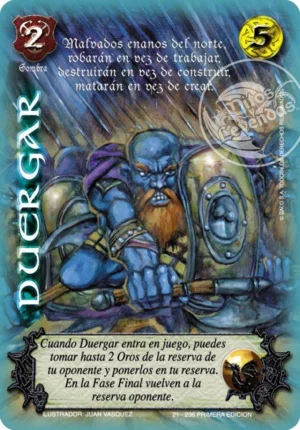 duergar venta de cartas mitos y leyendas