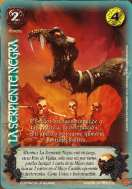 La Serpiente Negra (Arte Alternativo)