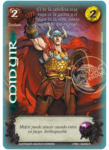 midyir venta de cartas mitos y leyendas