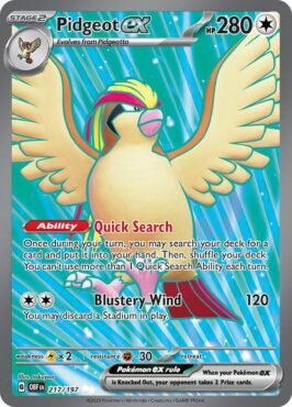 Pidgeot ex (Full Art)