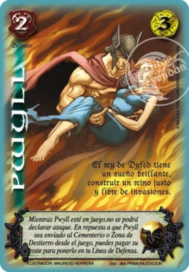 pwyll venta de cartas mitos y leyendas