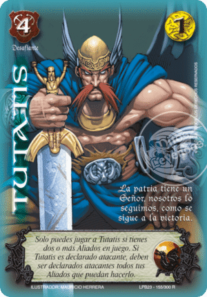 tutatis venta de cartas mitos y leyendas