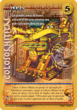 Colosos Hititas (20 Años)