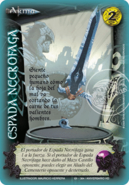 Espada Necrofaga (Rework)