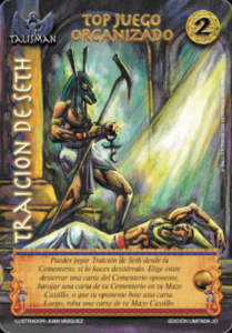 Traicion de Seth (Juego Organizado)