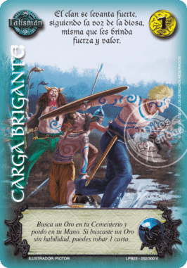carga brigante venta de cartas one piece