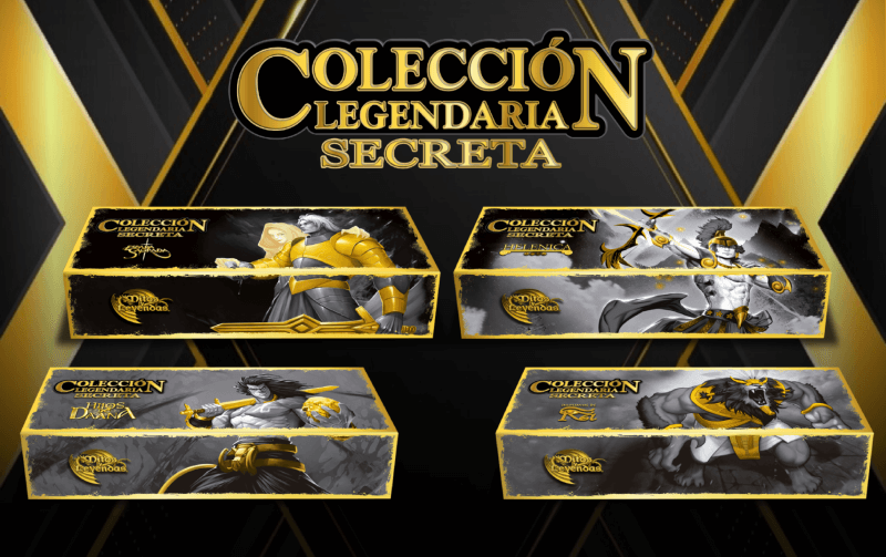 preventa coleccion legendaria secreta myl