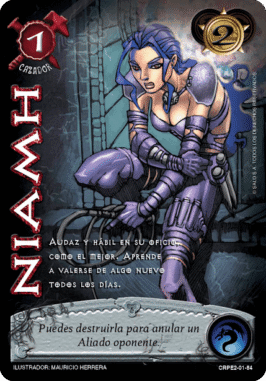 niamh myl venta de cartas mitos y leyendas primera era