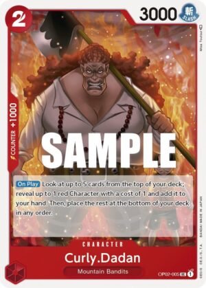 dadan op3 venta de cartas one piece