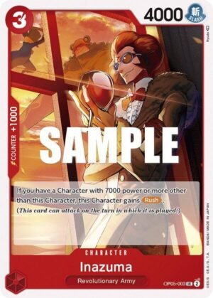 inazuma op5 venta de cartas one piece