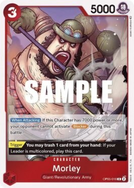 morley op5 venta de cartas one piece