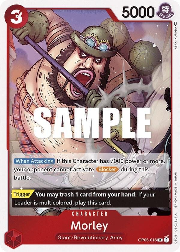 morley op5 venta de cartas one piece