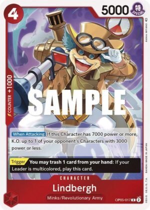 lindbergh op5 venta de cartas one piece