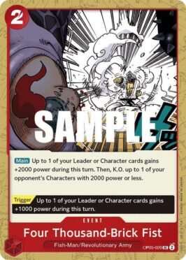 four thousand op5 venta de cartas one piece