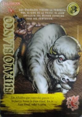 bufalo blanco myl venta de cartas mitos y leyendas primera era
