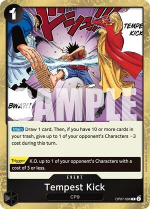 tempest kick op venta de cartas one piece