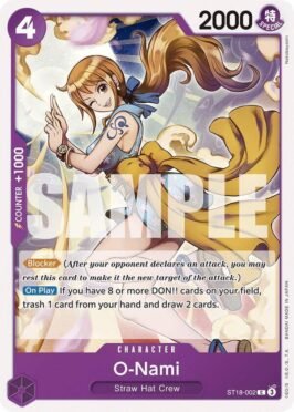 o nami st.18 venta de cartas one piece