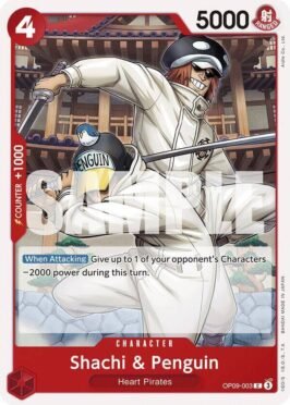 sachi and penguin op9 venta de cartas one piece