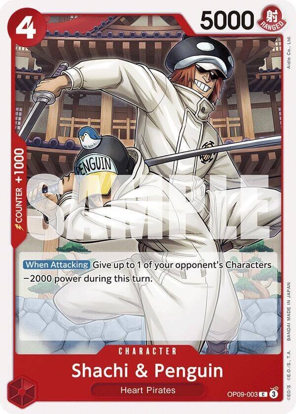 sachi and penguin op9 venta de cartas one piece