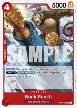 bonk punch op9 venta de cartas one piece