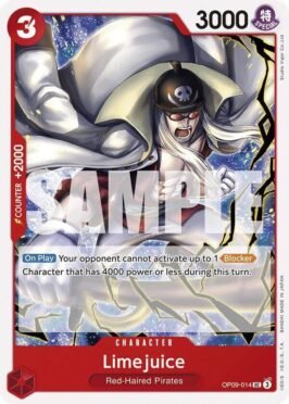 limejuice op9 venta de cartas one piece