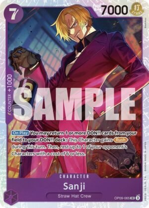 sanji op9 venta de cartas one piece