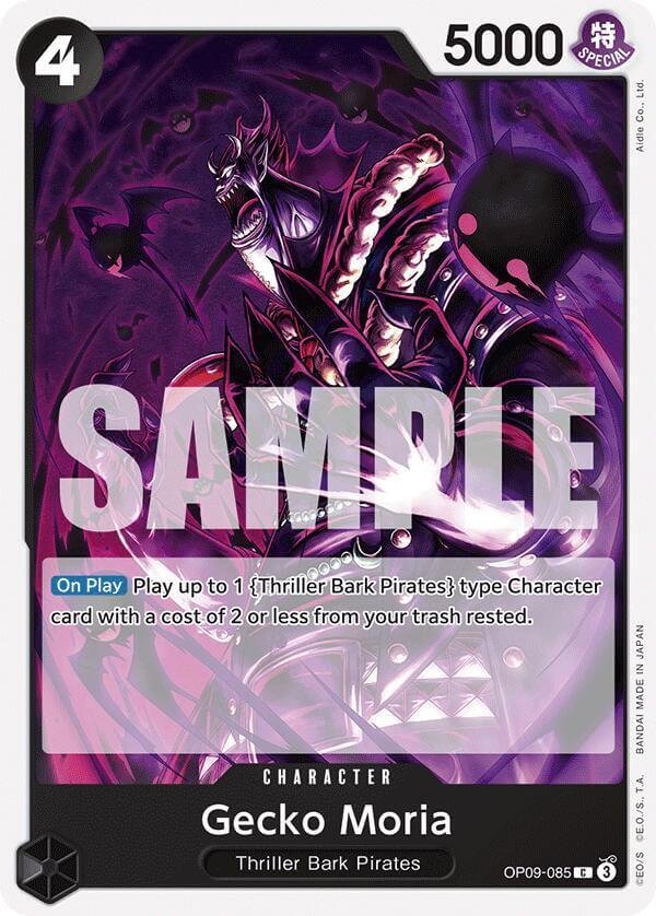 gecko moria op9 venta de cartas one piece