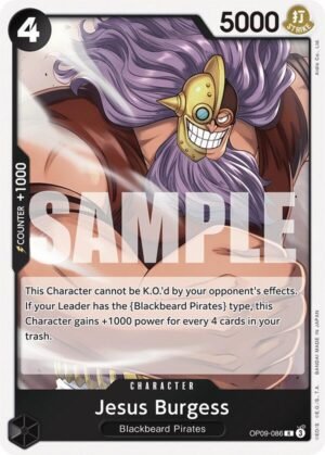 jesus burgess op9 venta de cartas one piece