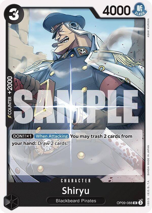 shiryu op9 venta de cartas one piece