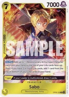 sabo op9 venta de cartas one piece